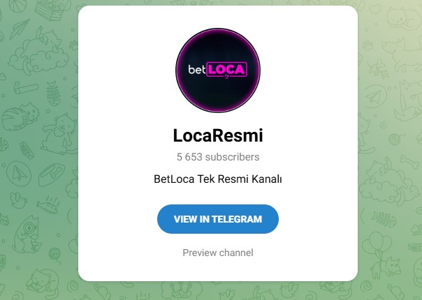 Betloca Telegram
